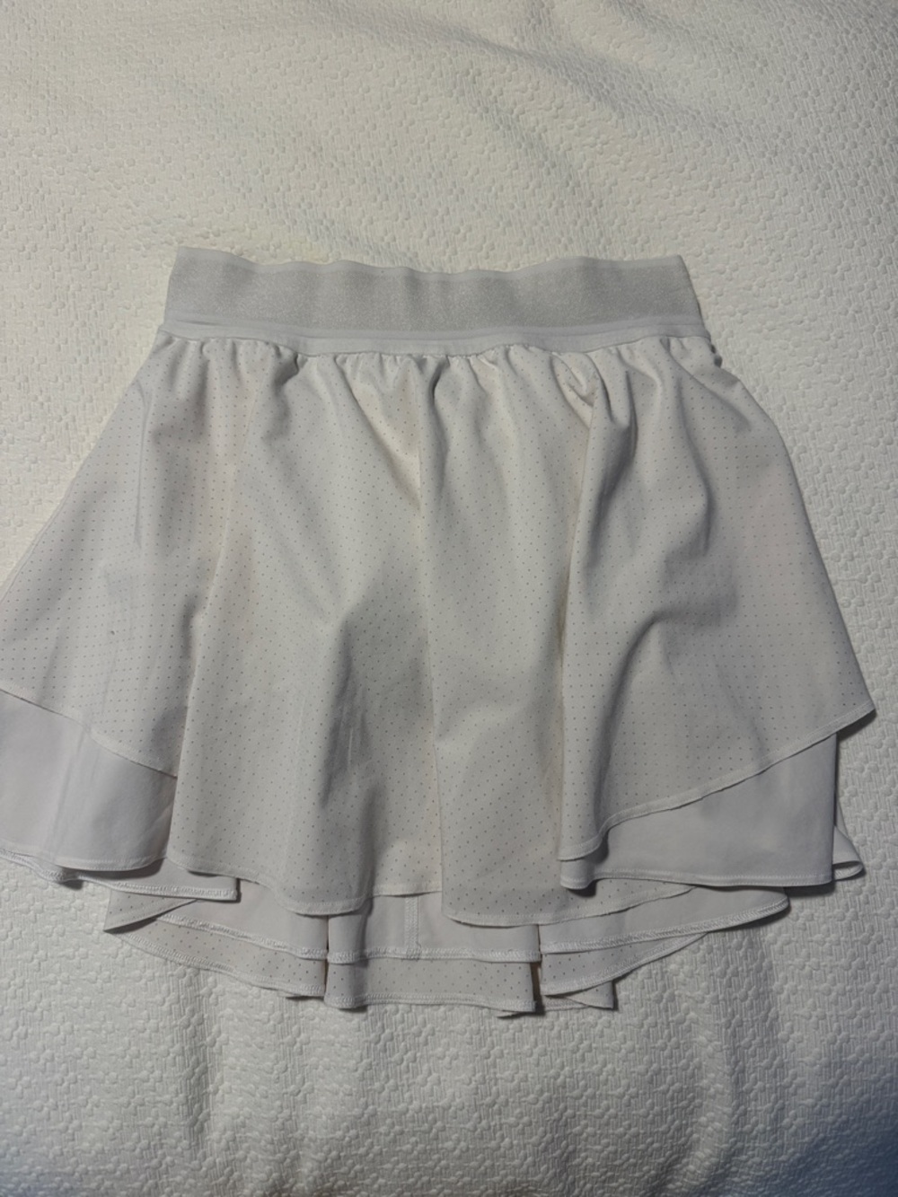 Lululemon white tennis skort
